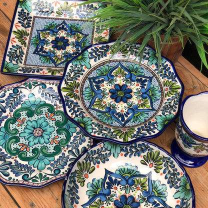 Chamonix & Marseille Ceramic Dinneware Plate