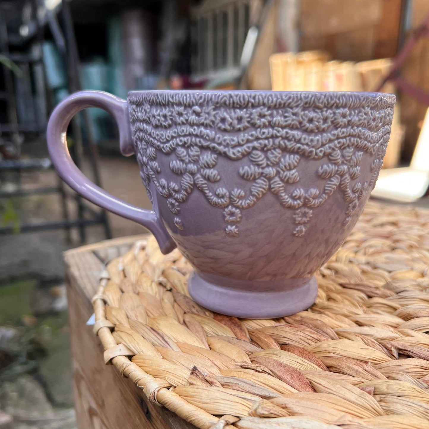 Basilica Lilac Ceramic Dinnerware Collection
