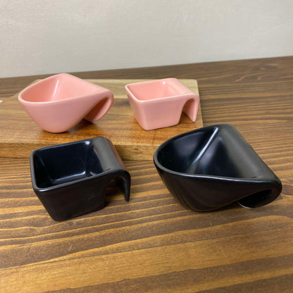 MURADITOHOME Leticia and Nayeli Dipping Sauce 3x2.75x1.5 inch