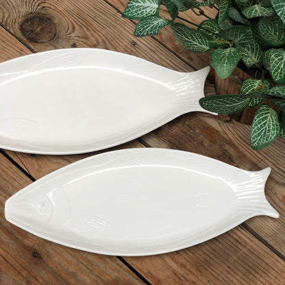 Fish Porcelain Serving Plate