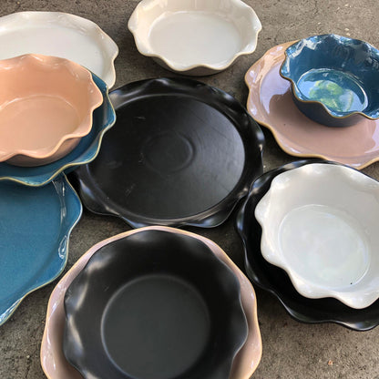 MURADITOHOME Abigail Ceramic Dinnerware Collection