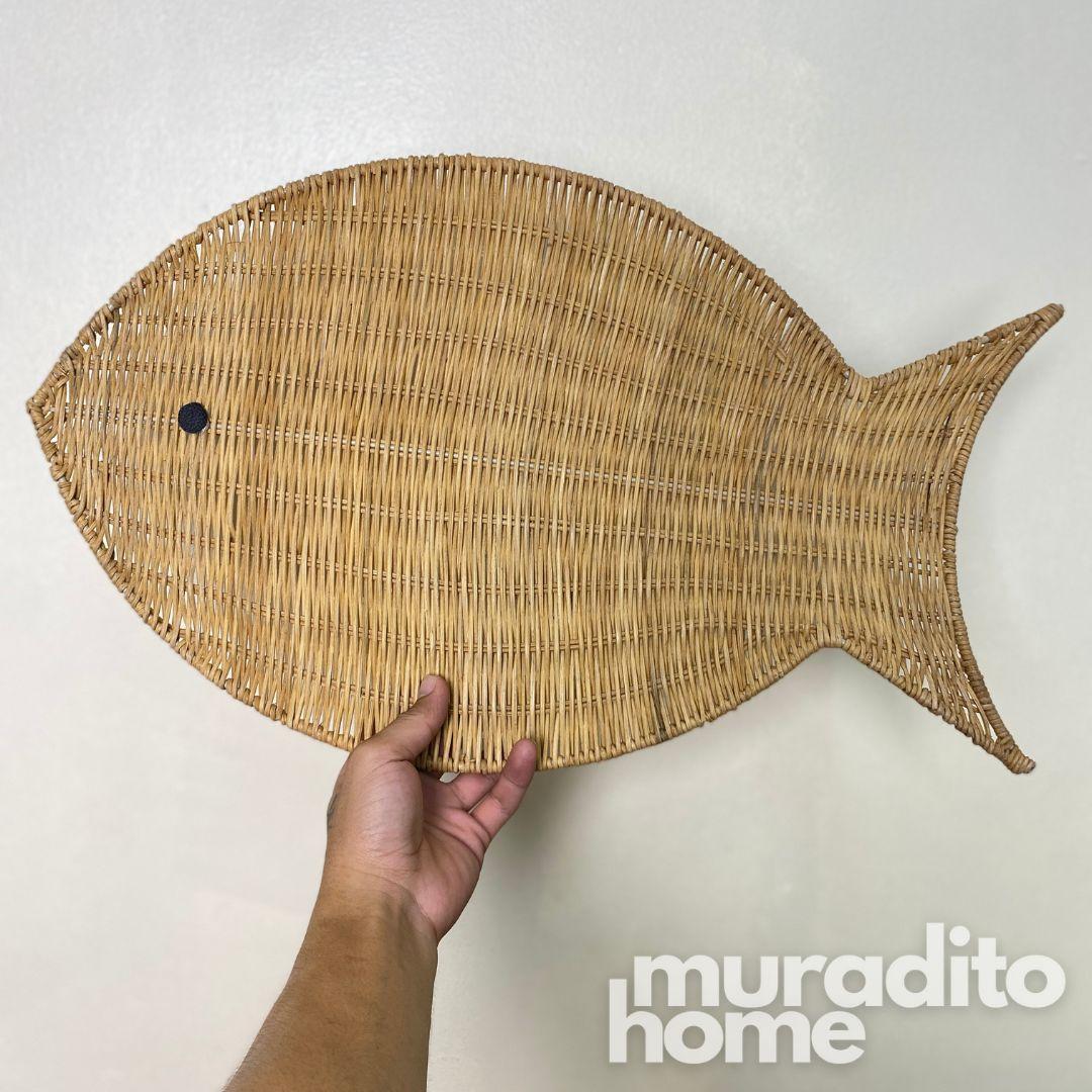 MURADITOHOME Isda Rattan Placemat 13"