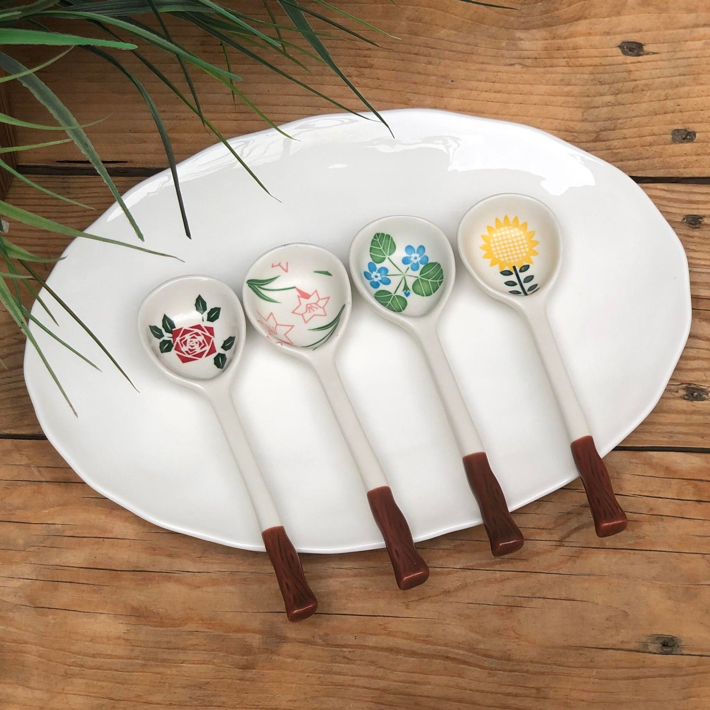 Ceramic Spoon 2x6 inch