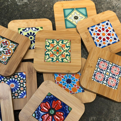 Moroccan Cheese Board Square 7 x 7 inch
