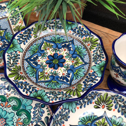 Chamonix & Marseille Ceramic Dinneware Plate