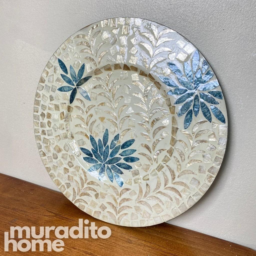 MURADITOHOME Isagani Mother of Pearl Placemat 13"
