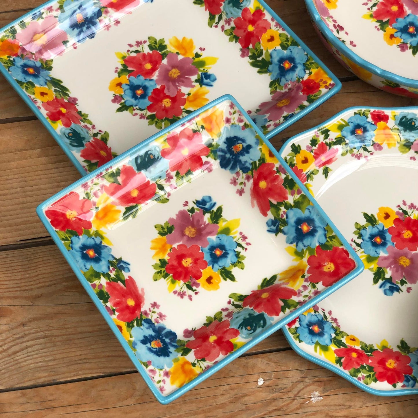 Bordeaux & Provence Ceramic Dinneware Plate