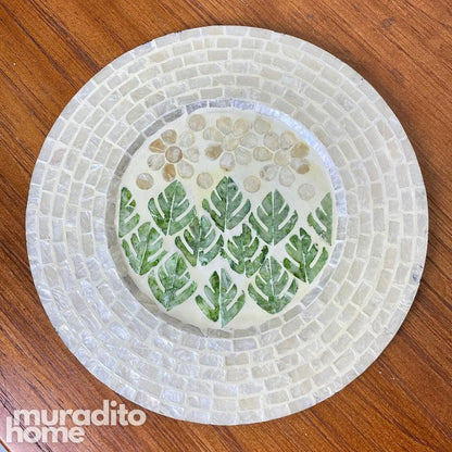 MURADITOHOME Alab Mother Of Pearl Placemat 13"