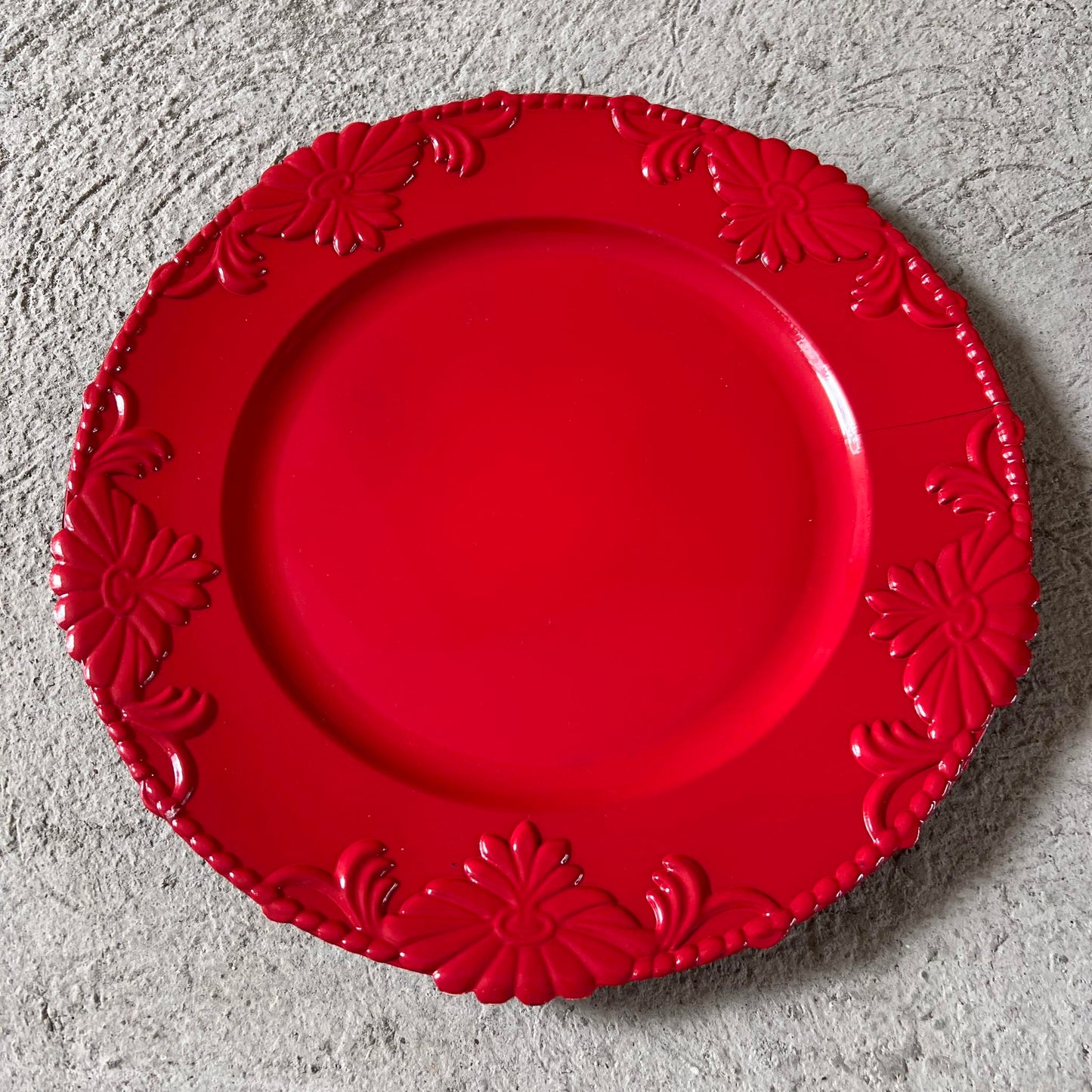 Charger Plate 13inch PVC Plastic Premium Quality Batch 1