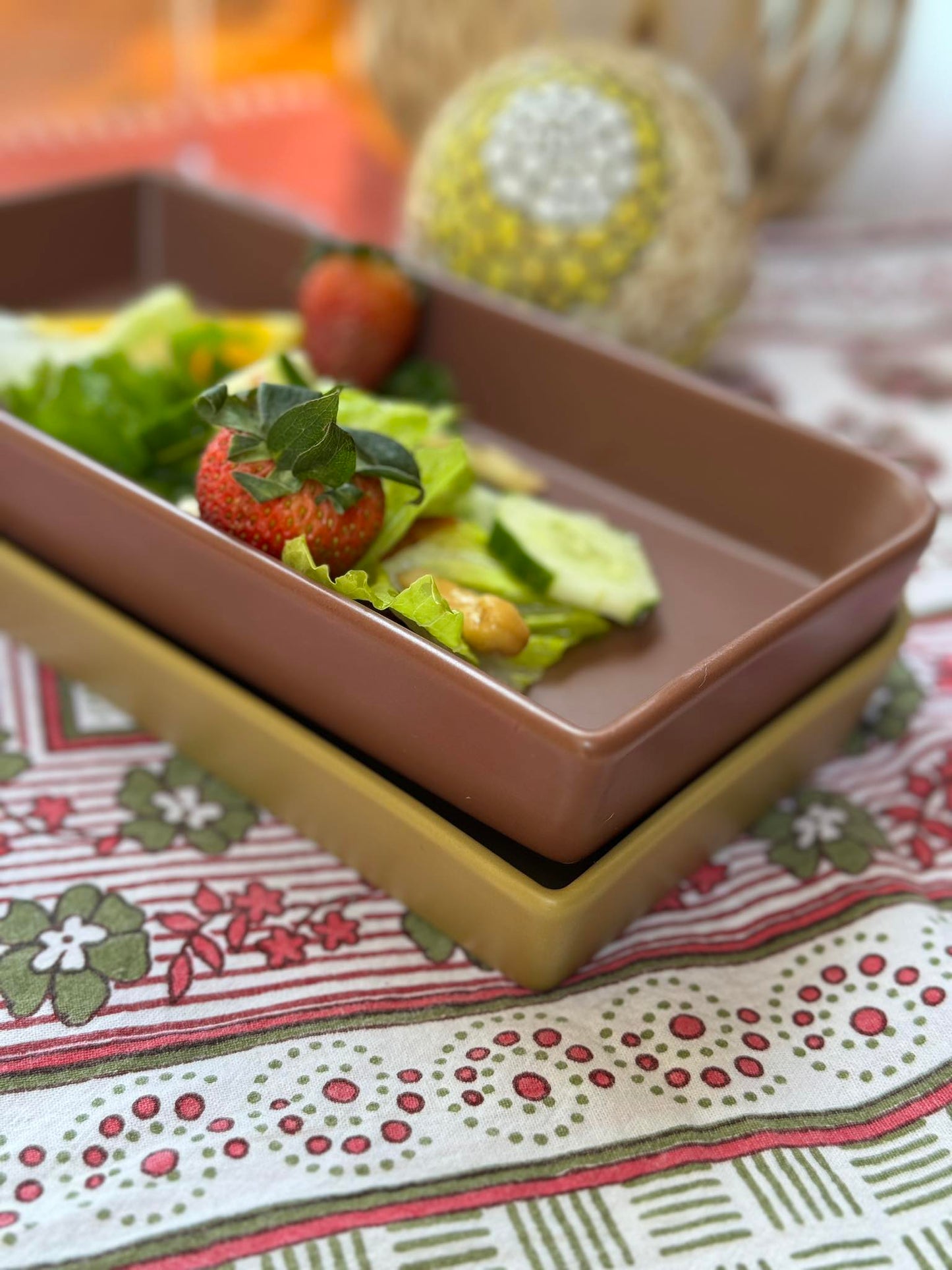 Muraditohome Morgan Rectangular Serving Plate 9x4.5x1 inch