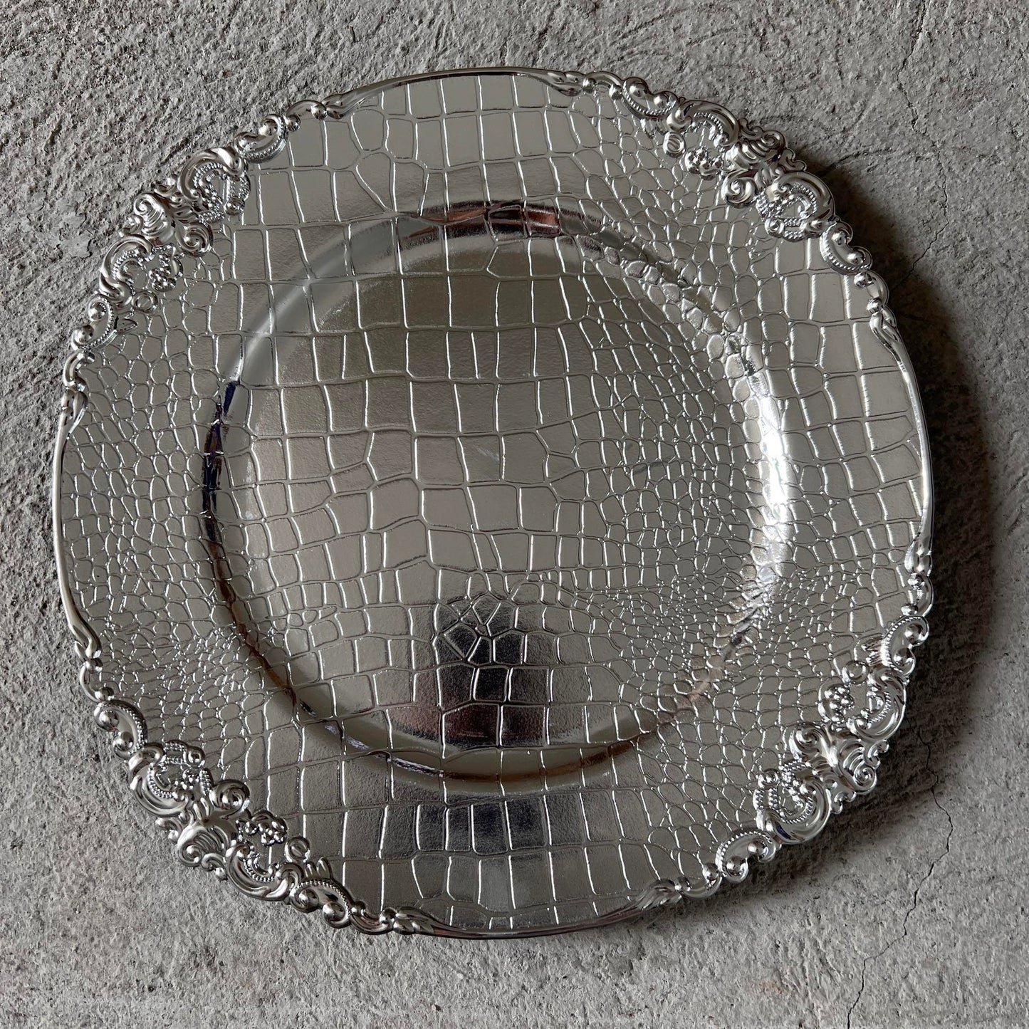 Charger Plate 13inch PVC Plastic Premium Quality Batch 1