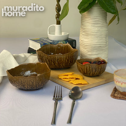 MURADITOHOME Glema Porcelain Bowl Collection