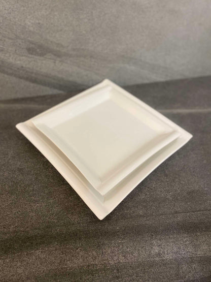 Border Square Plate