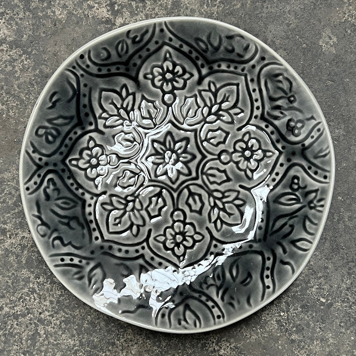 Stoneware Salad Plate Batch 1