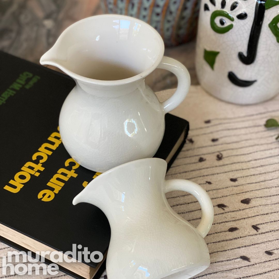 MURADITOHOME Aomaru Ceramic Milk Jar Collection