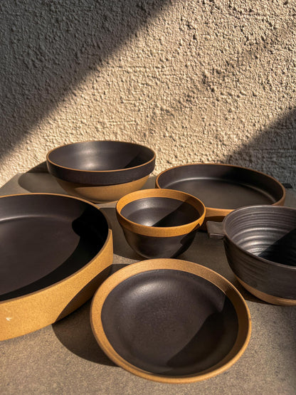 Handmade Clay Stoneware Plate Collection