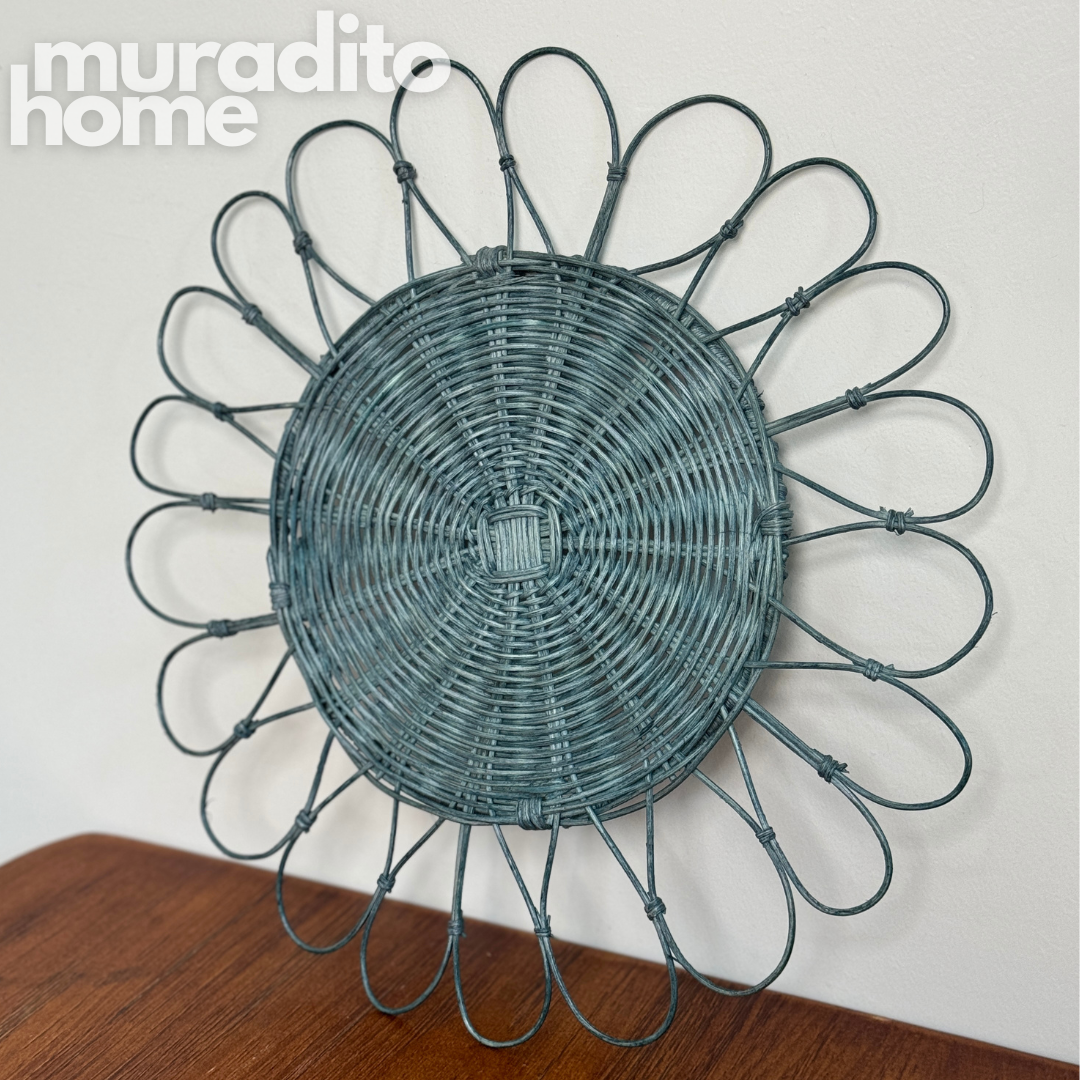 MURADITOHOME Alon Local Rattan Placemats 13 inches Native