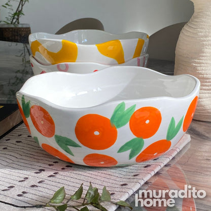 MURADITOHOME Que Rico Ceramic Serving Bowl Collection