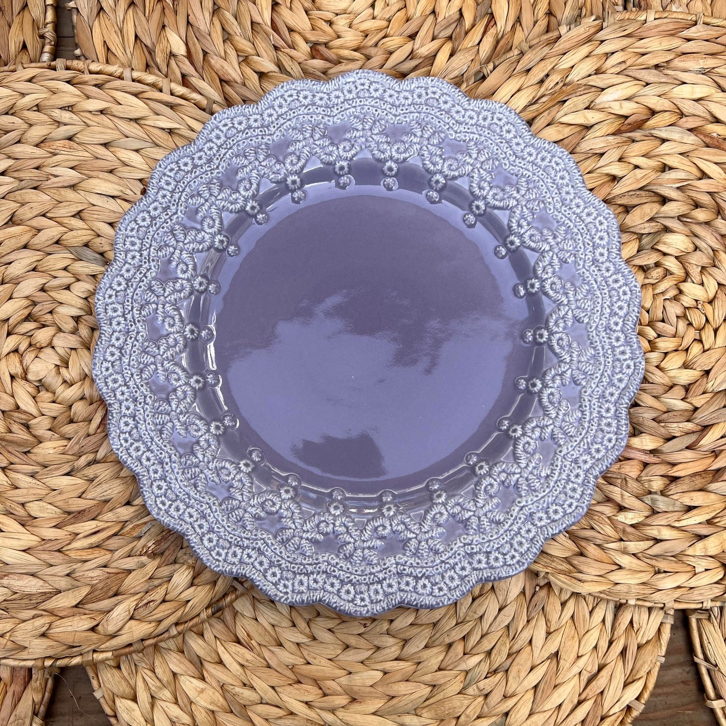 Basilica Lilac Ceramic Dinnerware Collection