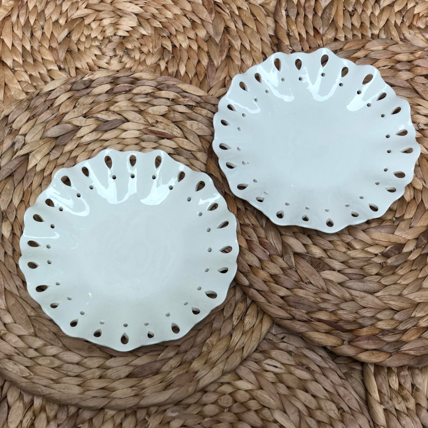 Ines Ceramic Salad Plate 7.5 inch