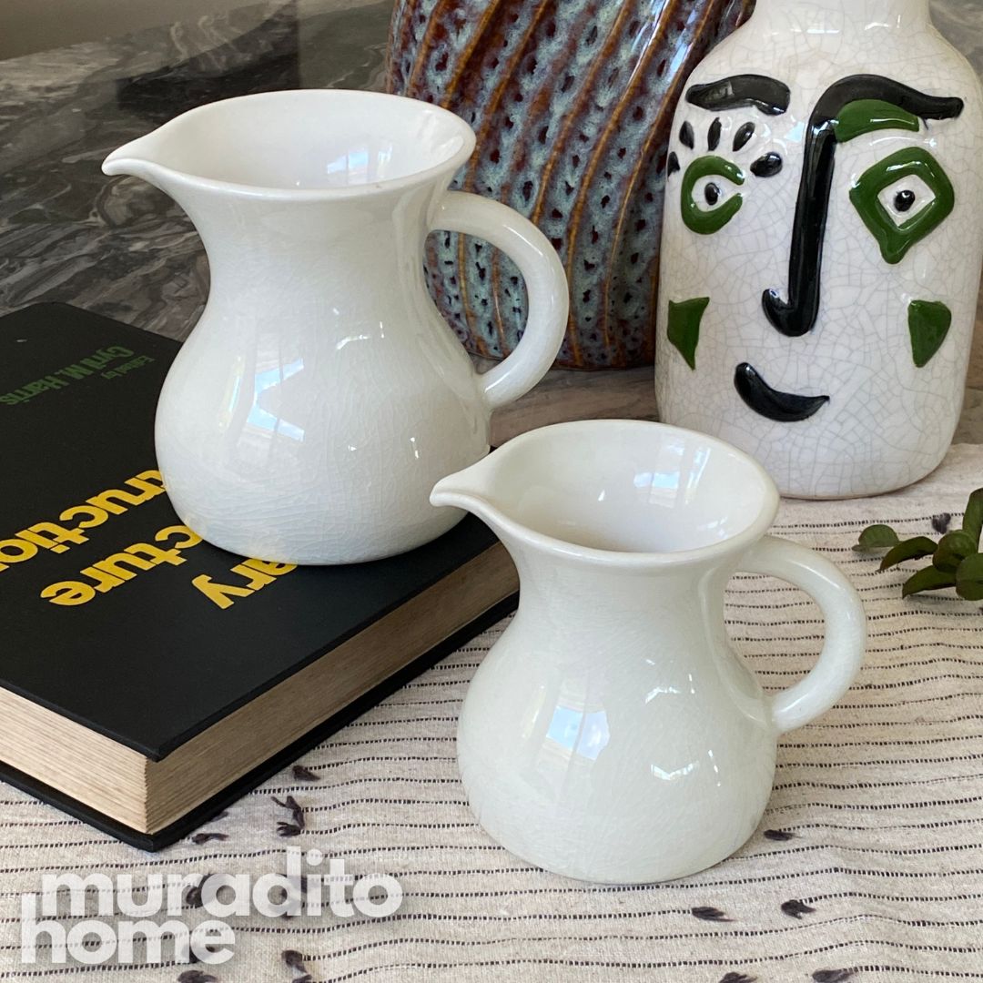 MURADITOHOME Aomaru Ceramic Milk Jar Collection