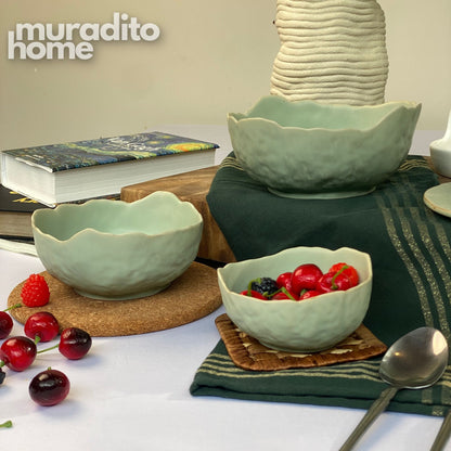 MURADITOHOME Obscura Porcelain Bowl Collection