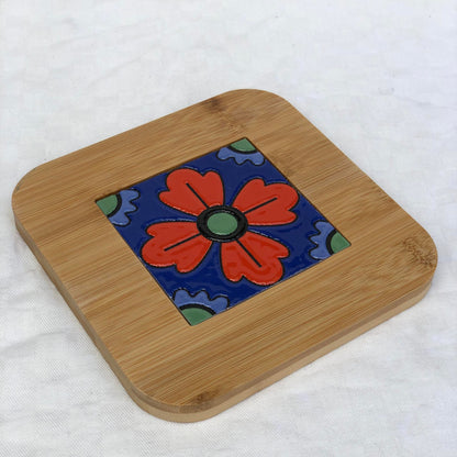 Moroccan Cheese Board Square 7 x 7 inch