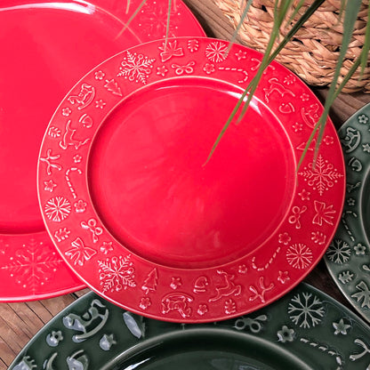 Sparkle and Perky Ceramic Dinnerware Collection