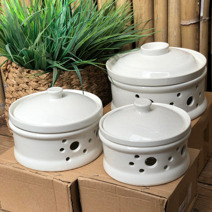 Ceramic Stew Pot w/ Lid