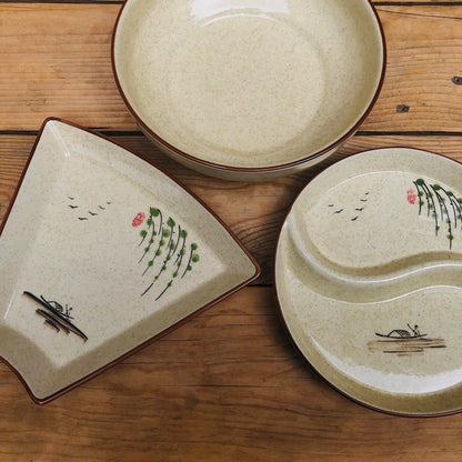 Jiro Japanese Ceramic Plate Collection
