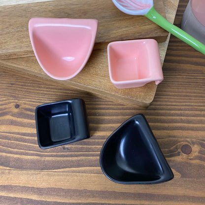 MURADITOHOME Leticia and Nayeli Dipping Sauce 3x2.75x1.5 inch
