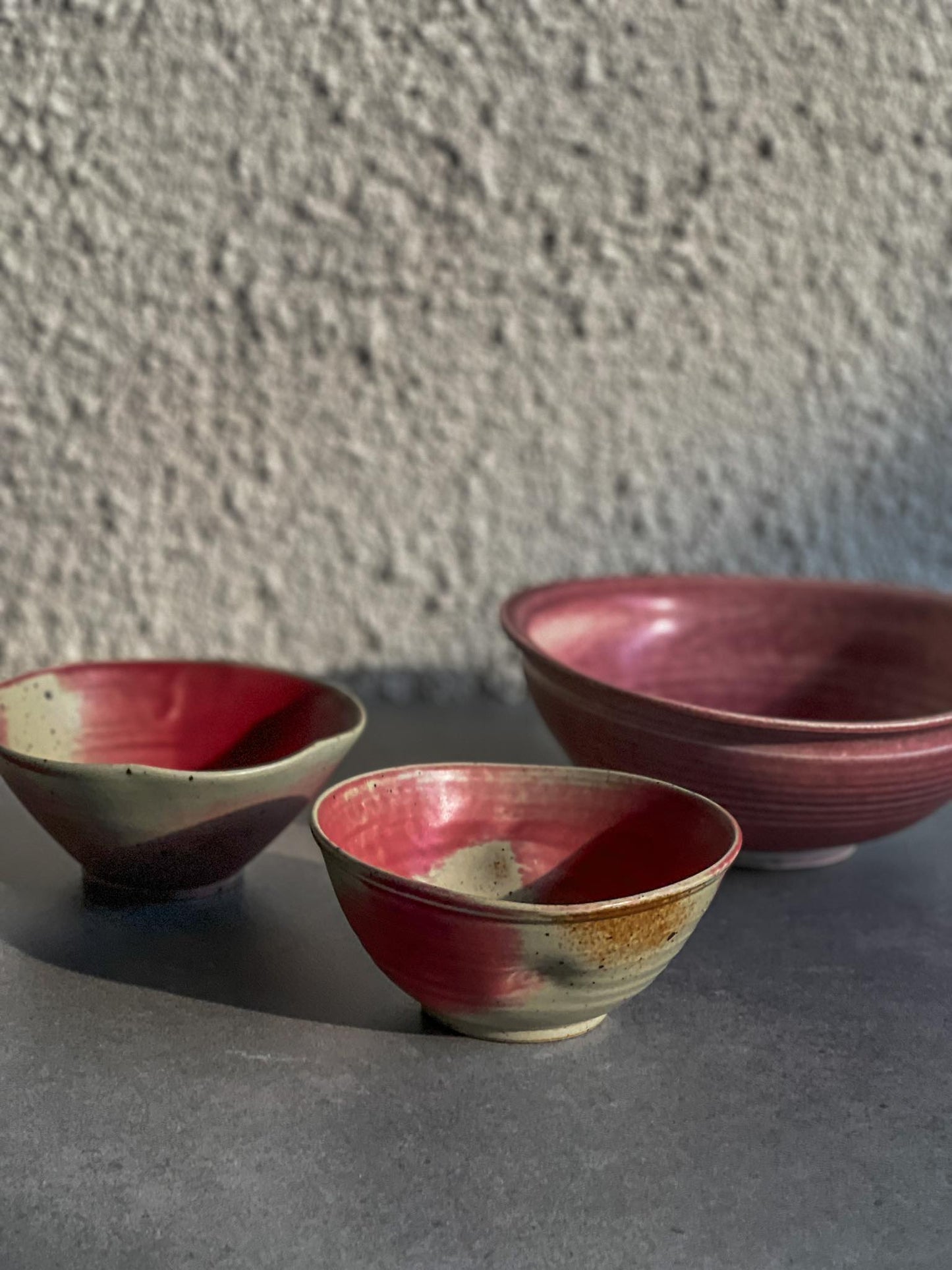 Handmade Clay Stoneware Plate Collection