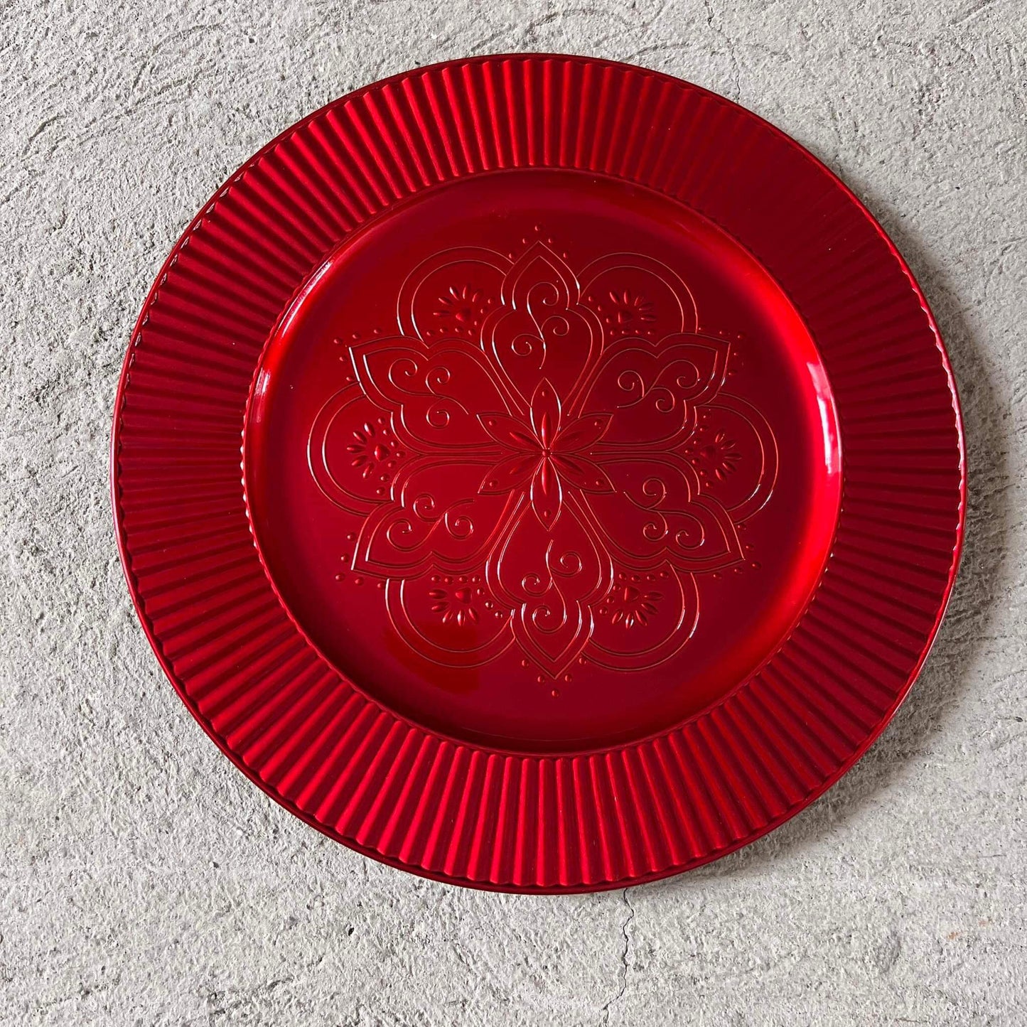 Charger Plate 13inch PVC Plastic Premium Quality Batch 2