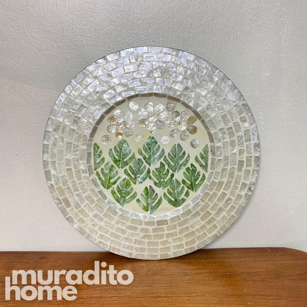 MURADITOHOME Alab Mother Of Pearl Placemat 13"