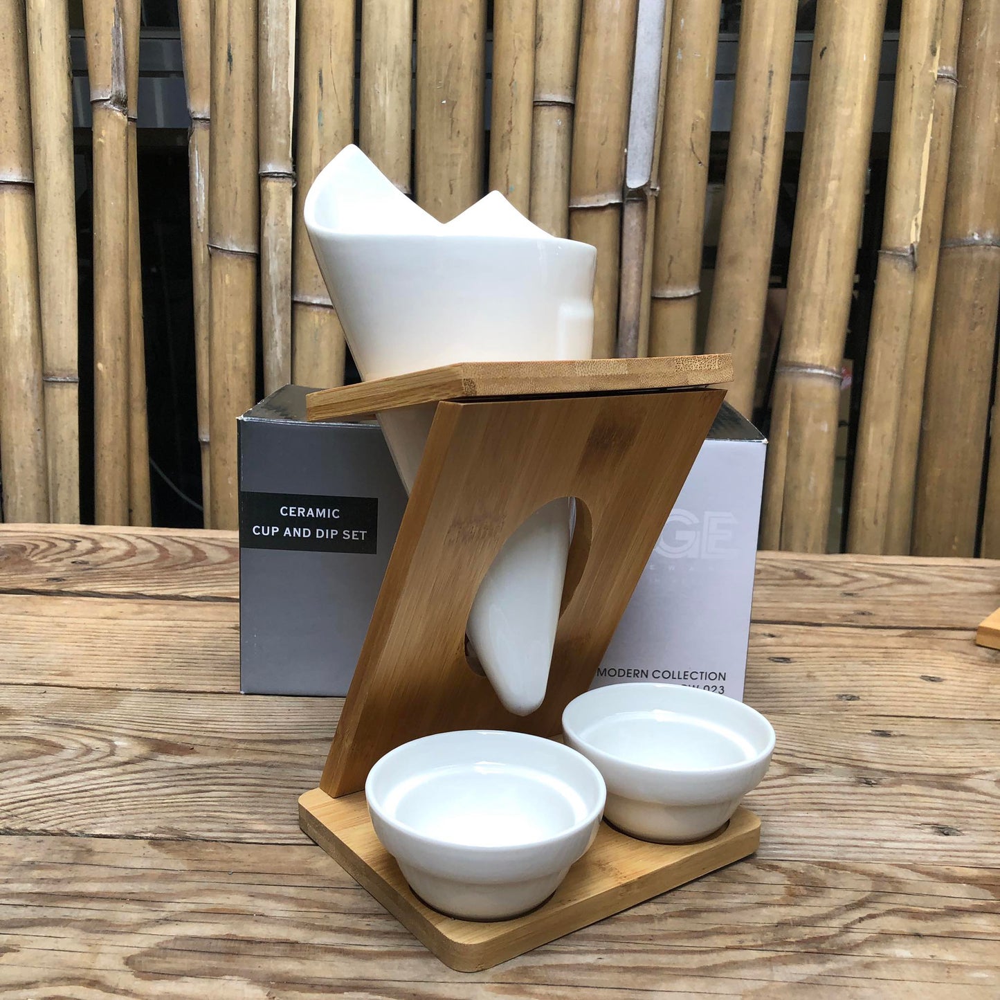 Ceramic Ice Cream Cup w/ Box