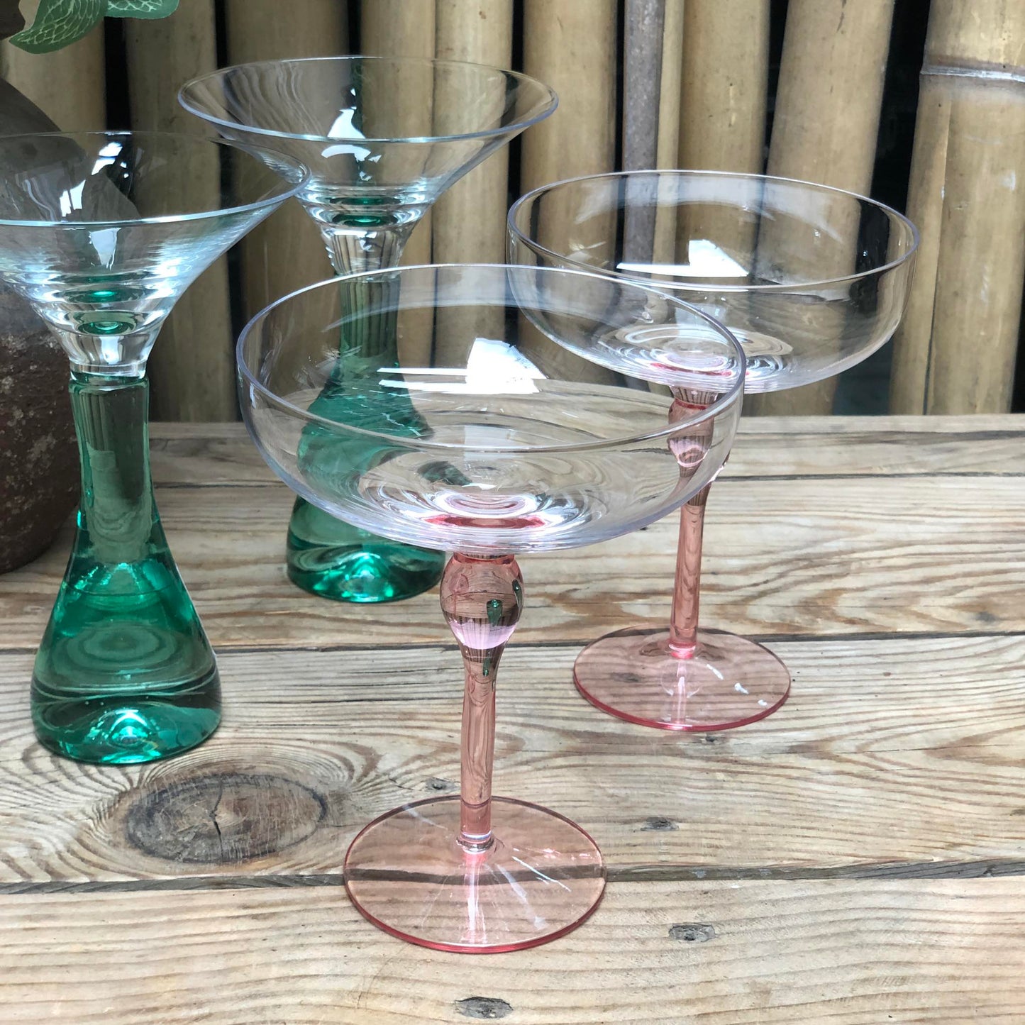 Pink Cosmopolitan 300 ml and Santa's 150 ml Glassware Collection