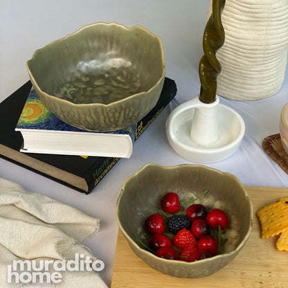 MURADITOHOME Lustra Porcelain Bowl Collection
