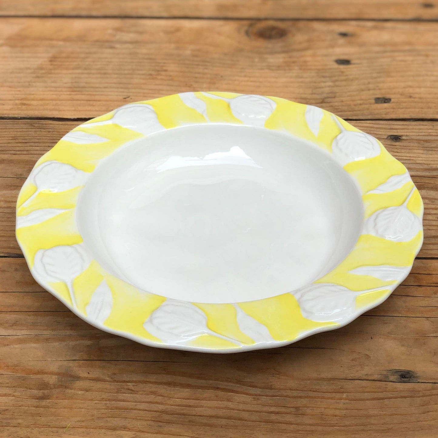 Maria Yellow Ceramic Dinnerware Collection