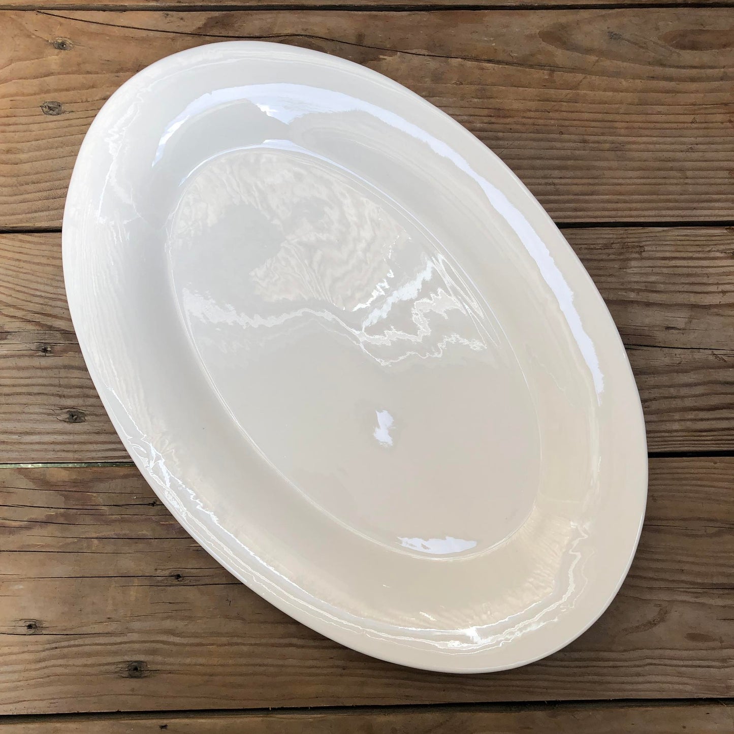 Oval Porcelain Serving Plate Collection