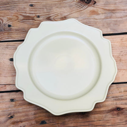 Veronica Beige Ceramic Plate