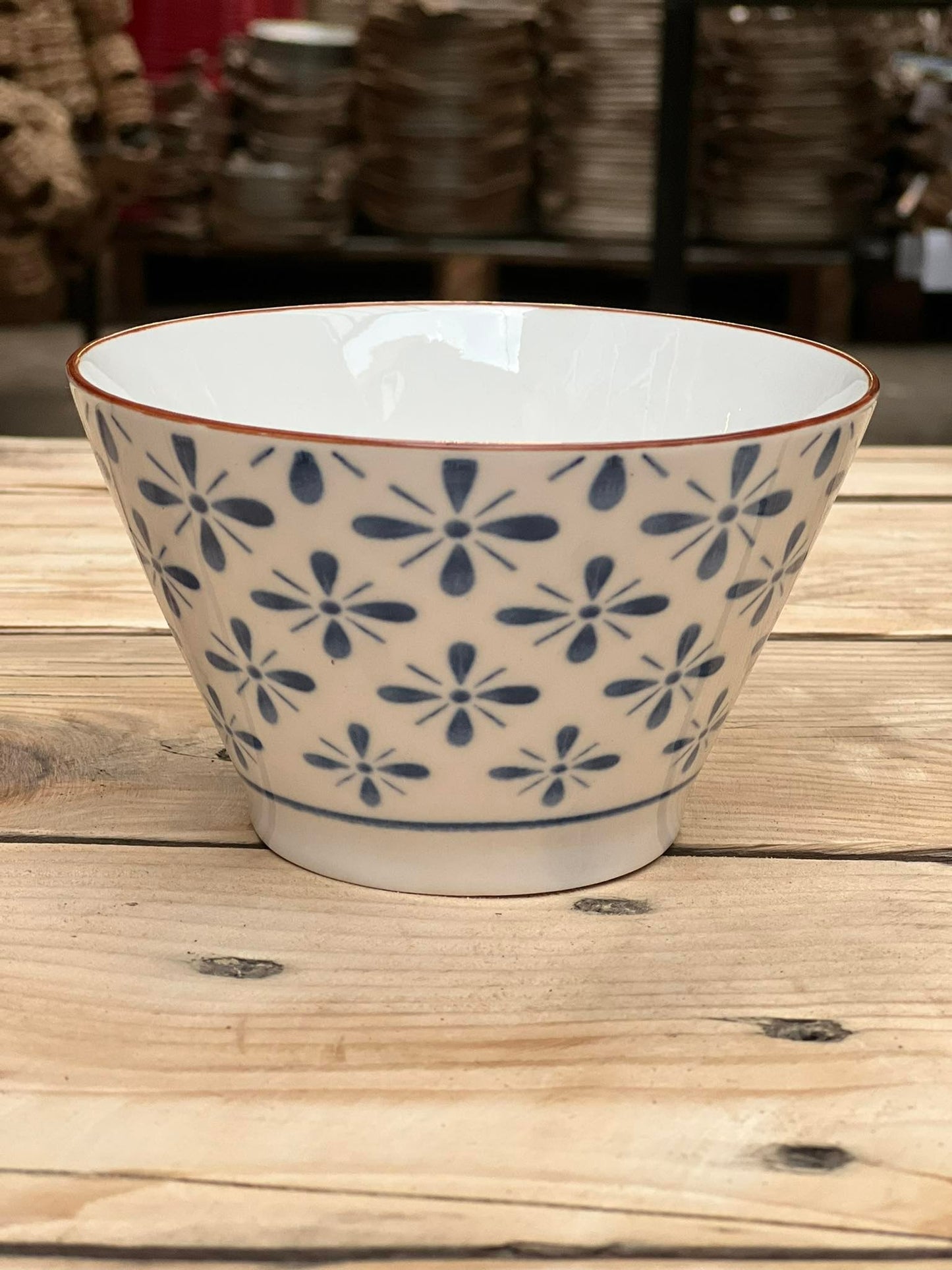 Blue Ceramic Bowl 5x3 inch