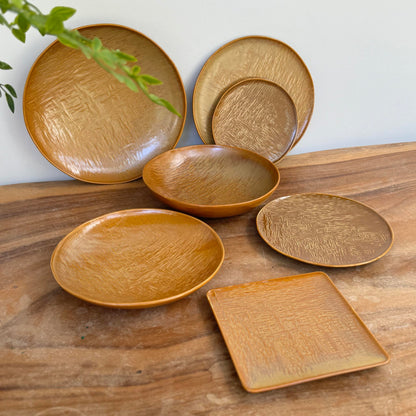 MURADITOHOME Agate Ceramic Dinnerware Collection