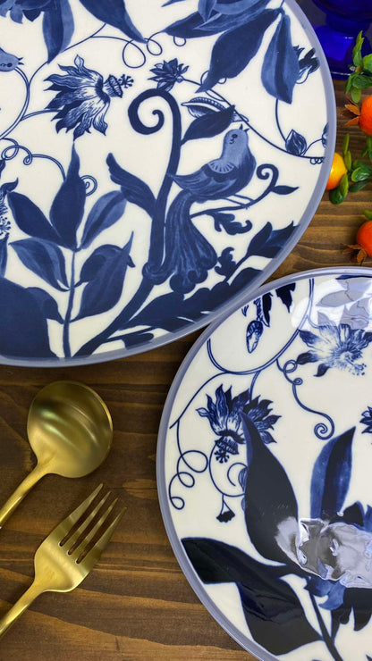 MURADITOHOME Manuela Dinner Plate 10.5 and Candela Salad Plate 8.5 inch