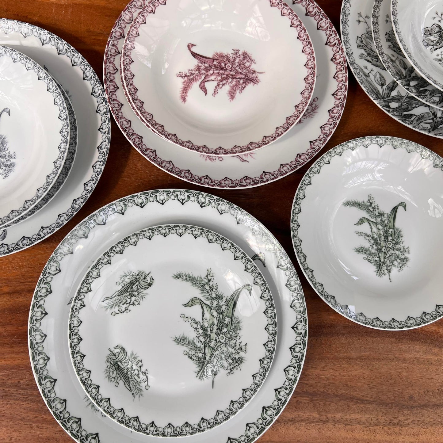 Connie and Dolly Ceramic Dinnerware Collection