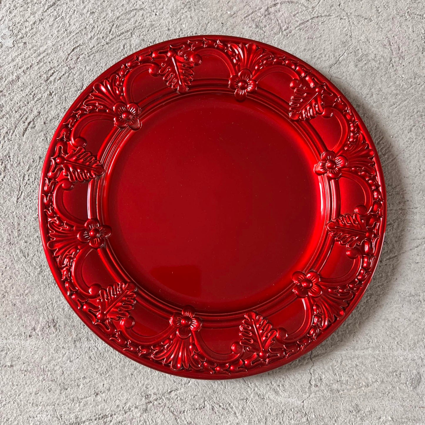 Charger Plate 13inch PVC Plastic Premium Quality Batch 1