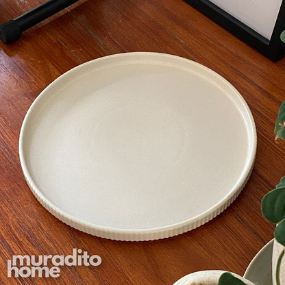 MURADITOHOME Enzu Ceramic  Serving Plate Collection
