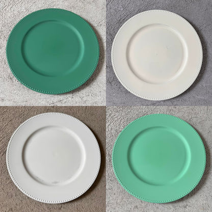 Charger Plate 13inch PVC Plastic Premium Quality Batch 1