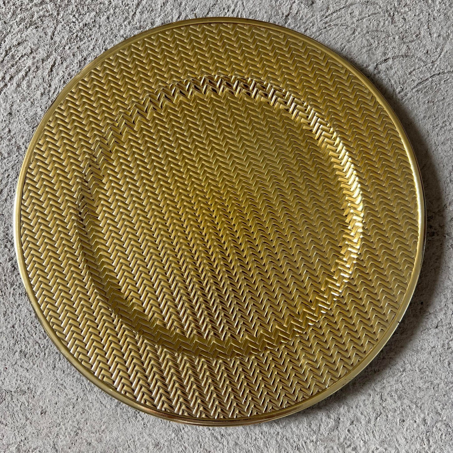 Charger Plate 13inch PVC Plastic Premium Quality Batch 1