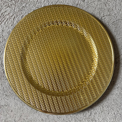 Charger Plate 13inch PVC Plastic Premium Quality Batch 1