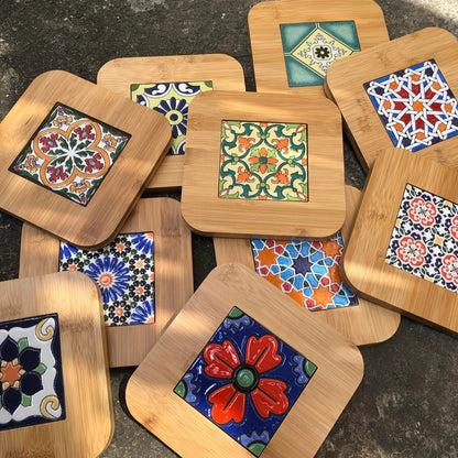 Moroccan Cheese Board Square 7 x 7 inch